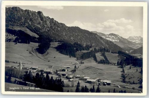 Jungholz Foto-Karte