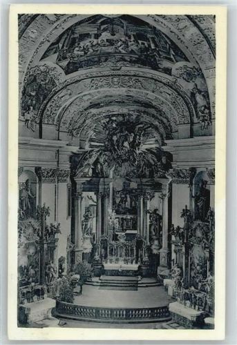 Banz Schloss - Schloss Banz, Klosterkirche, Innenaufnahme