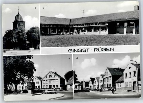 Gingst Mühlenstrasse , Landwaren Handlung