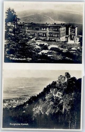 Kynast Peterbaude, Burgruine Kynast, Riesengebirge, schlesien