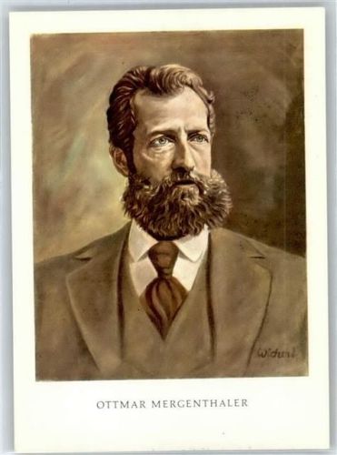 Ottmar Mergenthaler Sonderstempel