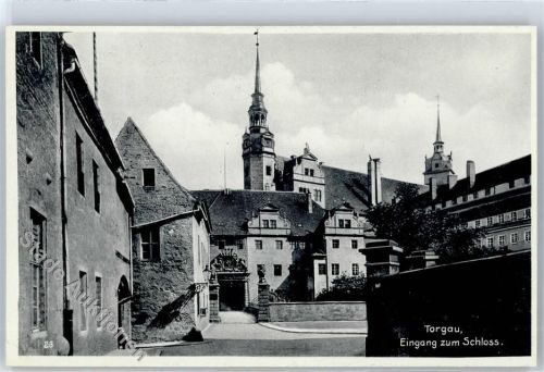 Torgau Eingang zum Schloß