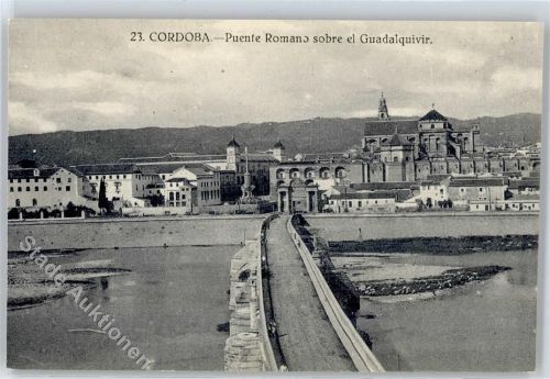 Cordoba Puente Romano sobre el Guadalquivir AKU1