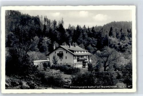 Waldmünchen Erholungsheim Roßhof Notopfer