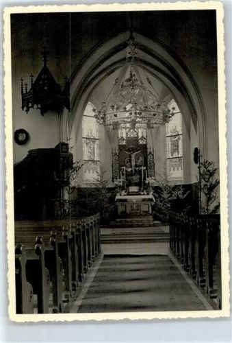 Mindelheim Kirche Inneres