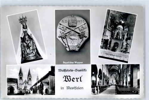 Werl Wallfahrts-Basilika Päpstliches Wappen