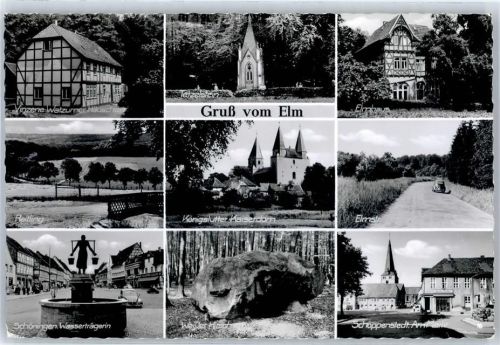 Schöningen Tetzelstein Wasserträgerin Königslutter Kaiserdom Elm