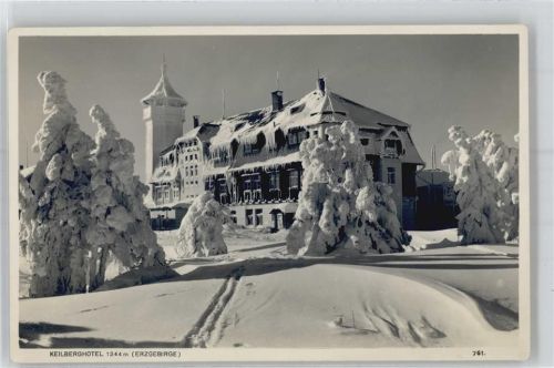 Klinovec Keilberghotel, Winter-Karte