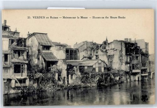 Verdun Foto-Karte