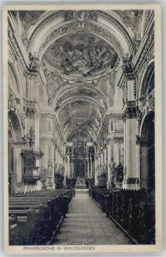 Waldsassen Pfarrkirche, Innenaufnahme