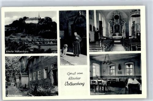 97769 W8788 Volkersberg - Kloster Volkersberg, Klosterkirche, Gästezimmer, Klostergarten