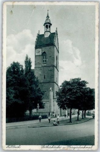 Fellbach Lutherkirche Kriegerdenkmal