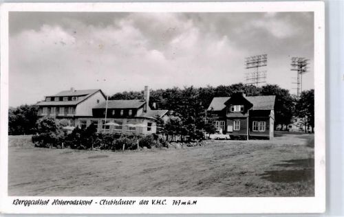 Hoherodskopf Berg Gasthaus auf dem Hoherodskopf