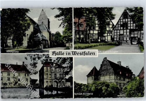 Halle Kirchplatz Kiskerbogen Schloss Tatenhausen Schloss Holtfeld