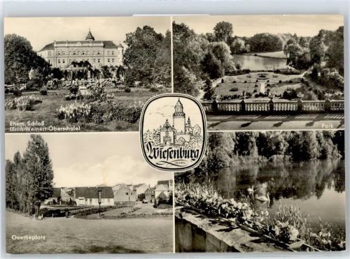 Wiesenburg Ehemaliges Schloß Park Goetheplatz