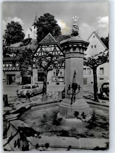 Zwingenberg Am Marktbrunnen