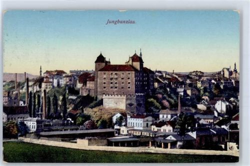 Mlada Boleslav 1911 Burg