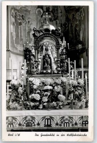 Werl Gnadenbild in der Wallfahrtskirche