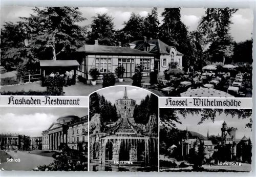 Wilhelmshöhe Kaskaden Gasthaus Schloß Herkules