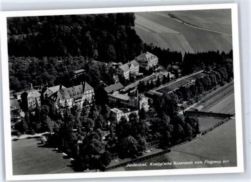 Jordanbad Fliegeraufnahme Kneipp´sche Kuranstalt