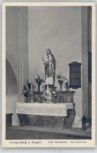 Zwingenberg Pfarrkirche Altar