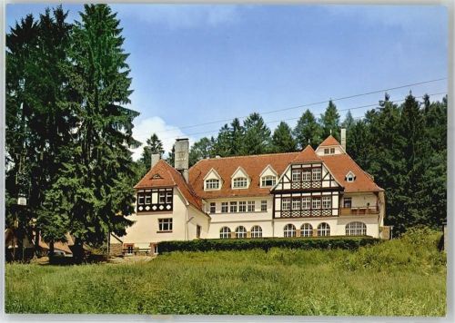 Neckarsteinach Schullandheim der Stadt Worms Hoher Darsberg