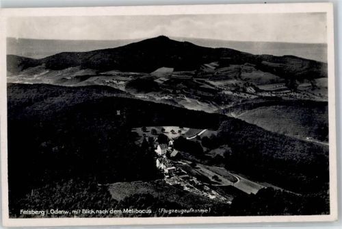 Felsberg Fliegeraufnahme Blick nach dem Melibocus
