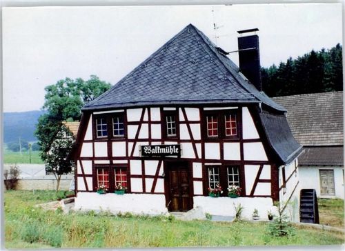 61250 W6390 Usingen - Hotel Gasthaus Walkmühle Fachwerkhaus
