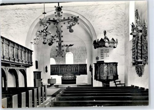 Bosau Petri Kirche Inneres
