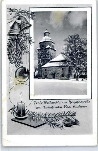 37284 W3445 Bischhausen , Kr Eschwege Winter