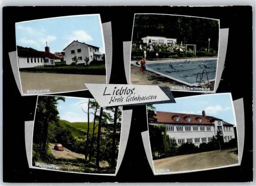 Lieblos Kirche Schwimmbad Schule
