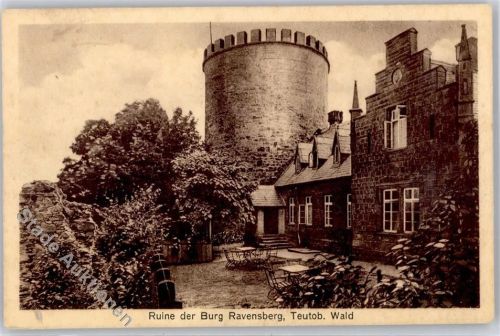 Borgholzhausen Ruine der Burg Ravensberg