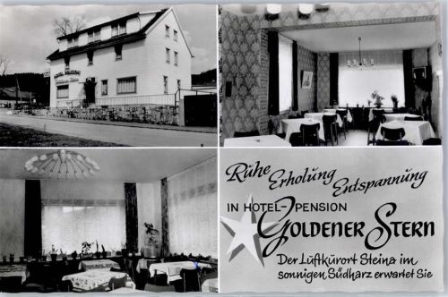 Steina 1967 Hotel Pension Goldener Stern