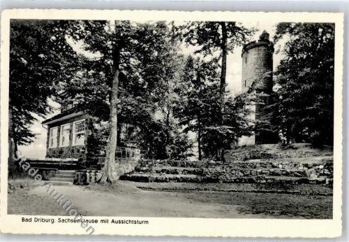 Bad Driburg Aussichtsturm Gasthaus Sachsenklause Iburg