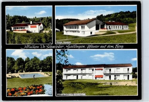 Gailingen 1969 Krankenhaus Dr. Schmiedler