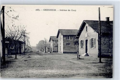 Griesheim Interieur du Camp