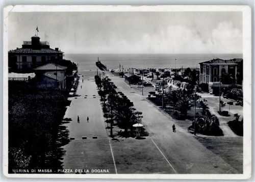Marina di Massa 1938 Piazza Della Dogana