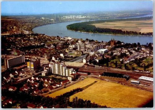 50389 W5047 Wesseling , Rheinl - Fliegeraufnahme