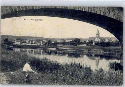 Azy Vue generale Brücke