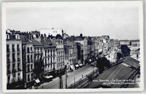 Nantes Le Quai de la Fosse
