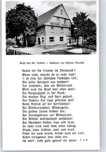 Tromm Gasthaus Pension Zur schönen Aussicht