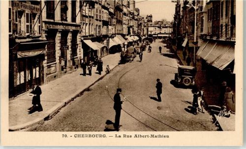 Cherbourg-Octeville La Rue Albert-Mathieu