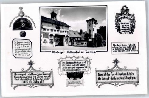 Rettershof Klostergut Rettershof Cafe zum fröhlichen Landmann