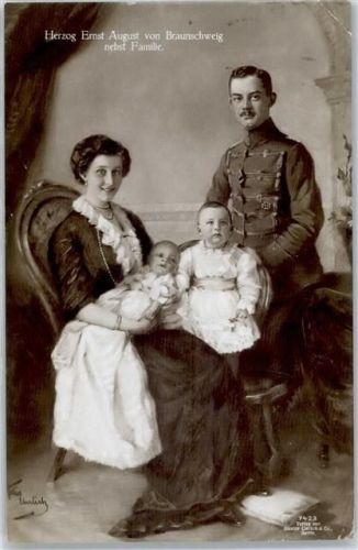 1915 Prinz Ernst August sign. Ehrlich, Felix