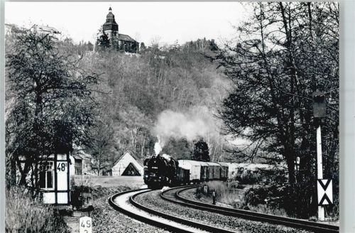 Orlamünde Dampflokomotive Baureihe 41 Reko 411180 frühjahr 1982