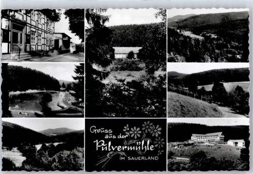 Brilon Gasthaus Pulvermühle See