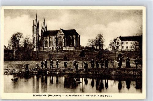 53220 Pontmain - Kirche Notre-Dame