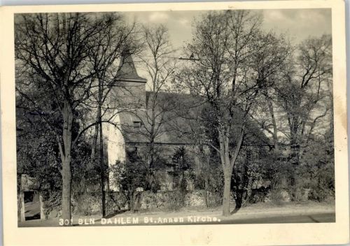 10115 W1000 Dahlem - St.Annen Kirche