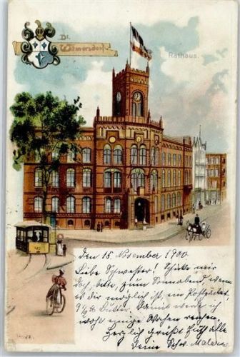 Wilmersdorf 1900 Rathaus