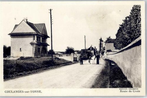 Coulanges-sur-Yonne Route de Crain